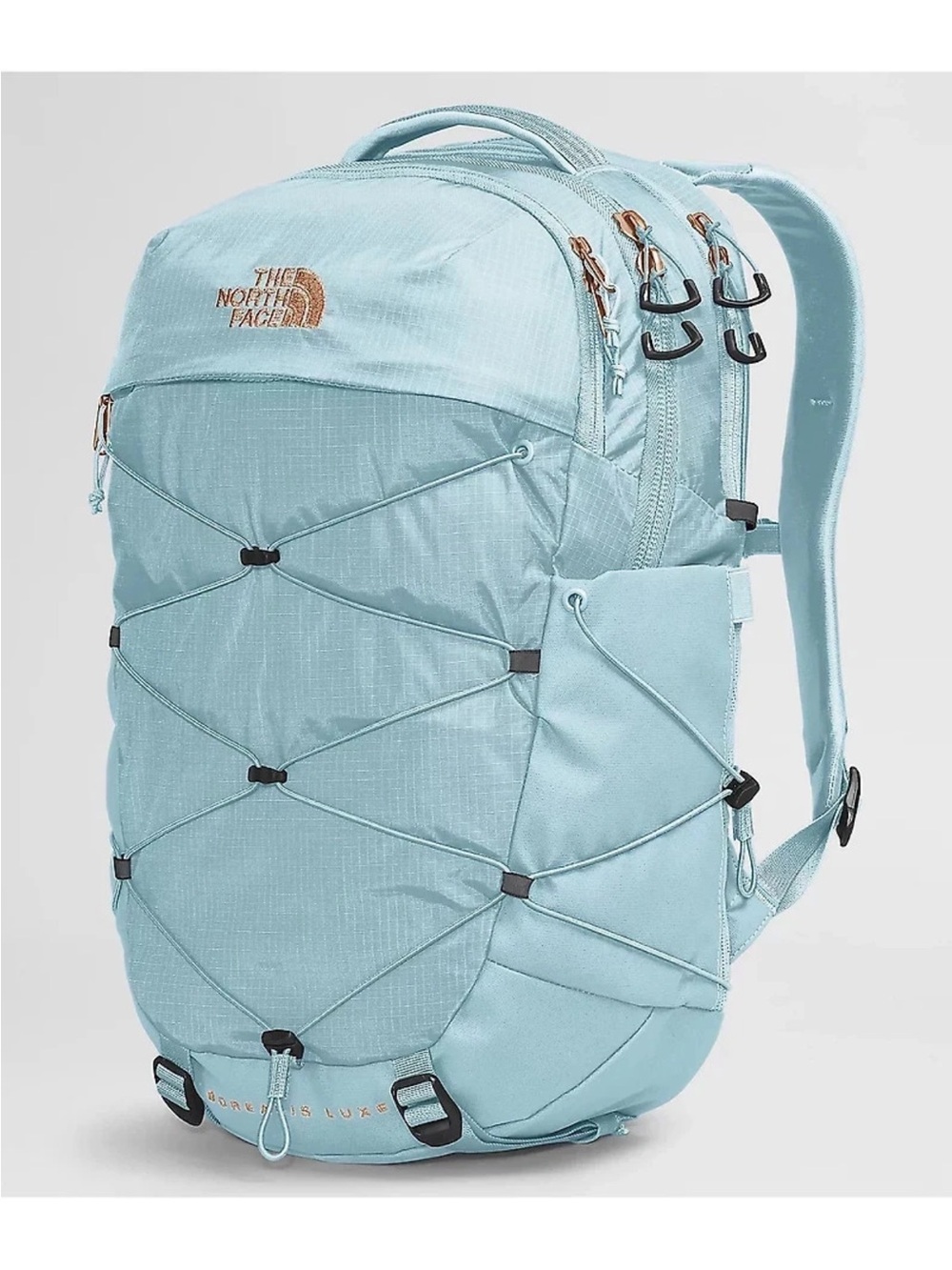THE NORTH FACE WOMEN'S BOREALIS LUXE BACKPACK Icecap Blue/Bur - Picture 2 of 16
